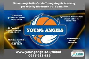 Poď hrať s nami... nábor dievčat do Young Angels Academy