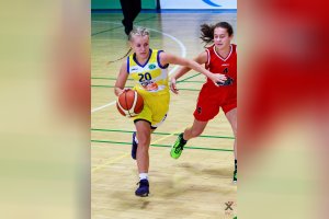 Medzinárodný turnaj žiačok v Košiciach - Young Angels 2004 Blue - ŠKP B.Bystrica