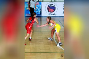 Medzinárodný turnaj žiačok v Košiciach - Young Angels 2004 Blue - ŠKP B.Bystrica