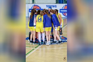 Medzinárodný turnaj žiačok v Košiciach - Young Angels 2004 Blue - ŠKP B.Bystrica
