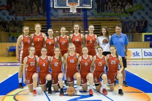 Majstrovstvá SR 2017/2018 - kadetky Final Four 1. deň