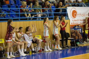 Majstrovstvá SR 2017/2018 - kadetky Final Four 1. deň