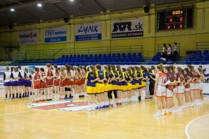 Majstrovstvá SR 2017/2018 - kadetky Final Four 1. deň