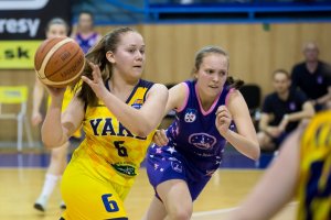 Majstrovstvá SR 2017/2018 - kadetky Final Four 1. deň