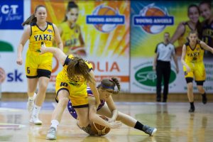 Majstrovstvá SR 2017/2018 - kadetky Final Four 1. deň
