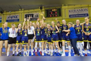 Majstrovstvá SR 2017/2018 - kadetky Final Four YAKE Majstri