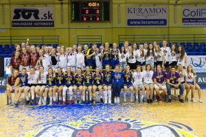 Majstrovstvá SR 2017/2018 - kadetky Final Four YAKE Majstri