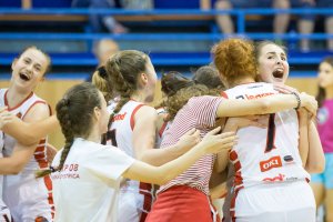 Majstrovstvá SR 2017/2018 - kadetky Final Four 3. deň