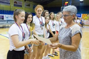 Majstrovstvá SR 2017/2018 - kadetky Final Four 3. deň