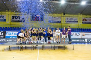 Majstrovstvá SR 2017/2018 - kadetky Final Four 3. deň