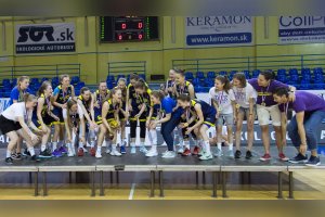Majstrovstvá SR 2017/2018 - kadetky Final Four 3. deň