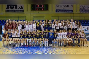 Majstrovstvá SR 2017/2018 - kadetky Final Four 3. deň