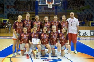 Majstrovstvá SR 2017/2018 - kadetky Final Four 3. deň