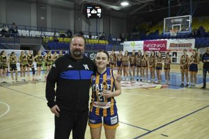 20250326 Záverečný ceremoniál MEL/BasketGirls U16