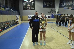 20250326 Záverečný ceremoniál MEL/BasketGirls U16