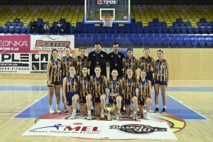20250326 Záverečný ceremoniál MEL/BasketGirls U16