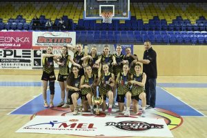 20250326 Záverečný ceremoniál MEL/BasketGirls U16