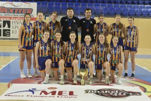 20250326 Záverečný ceremoniál MEL/BasketGirls U16