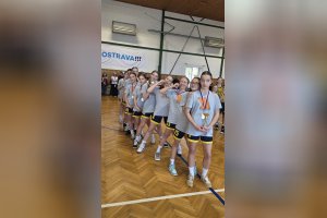 20250420 Young Angels Košice U13 - Záverečný ceremoniál